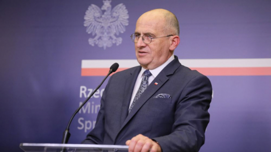 Minister spraw zagranicznych RP Zbigniew Rau. Fot. P. Supernak
