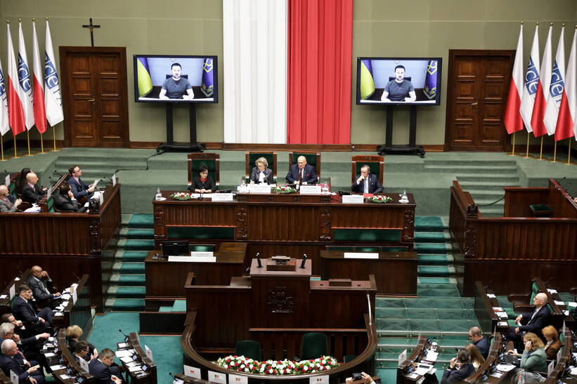 Варшава. Засідання Парламентської асамблеї ОБСЄ. Fot. PAP/Albert Zawada