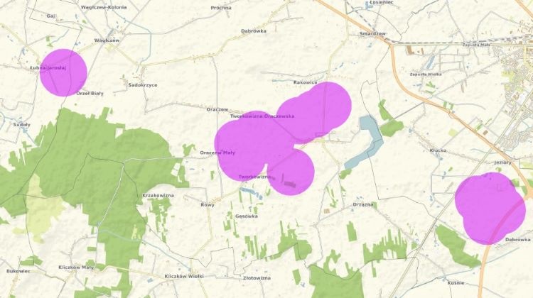 Geoportal Na Mapie - mapa 2