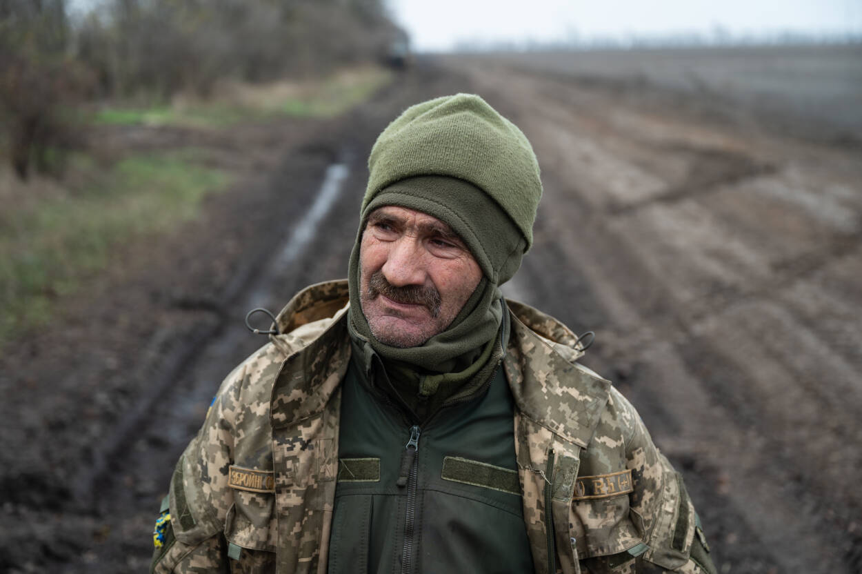 Tuż przed wyzwoleniem Chersonia. Fot. PAP/Viacheslav Ratynskyi