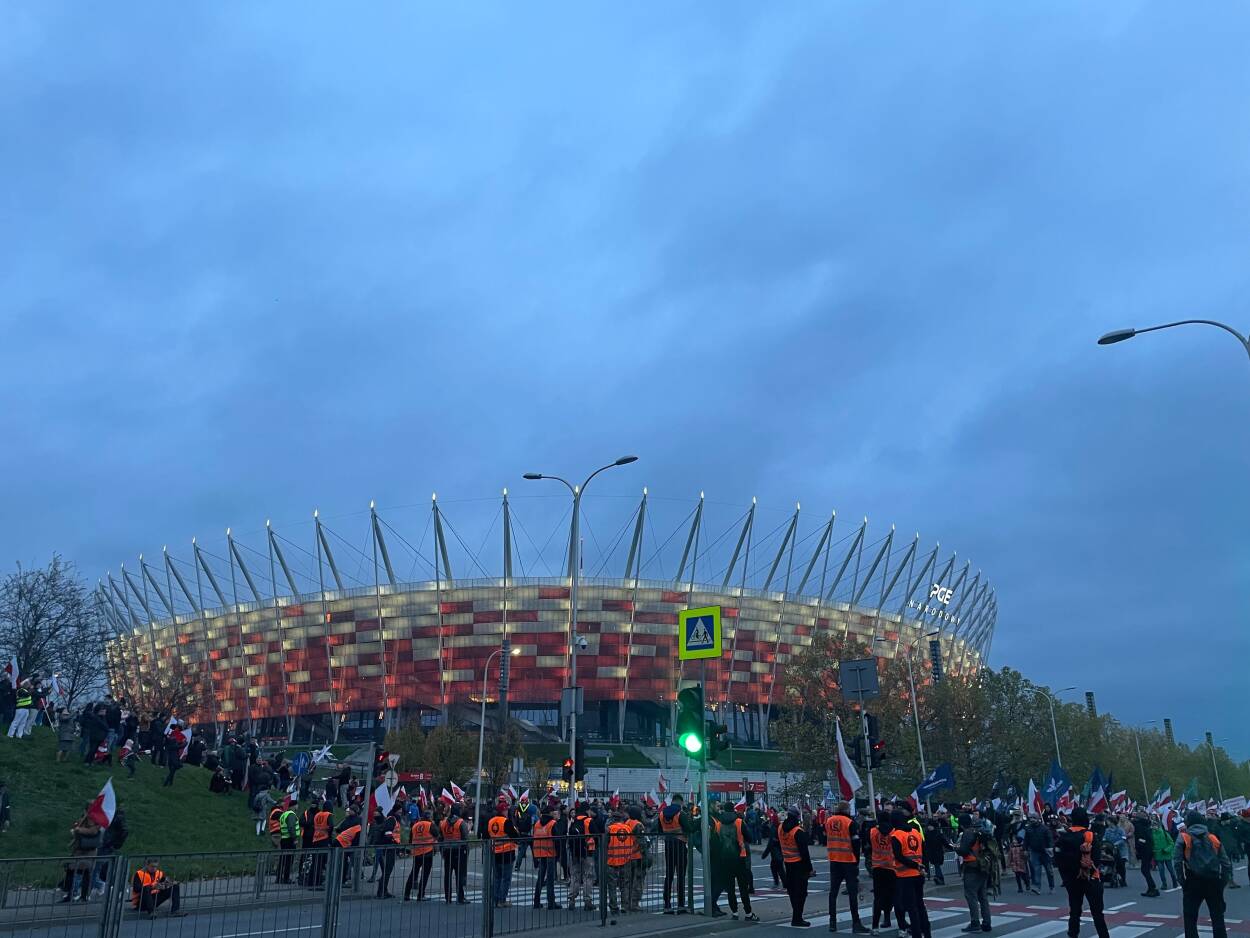 Stadion Narodowy. Fot. PAP/Saria Al Shehabi Stadion Narodowy. Fot. PAP/Saria Al Shehabi