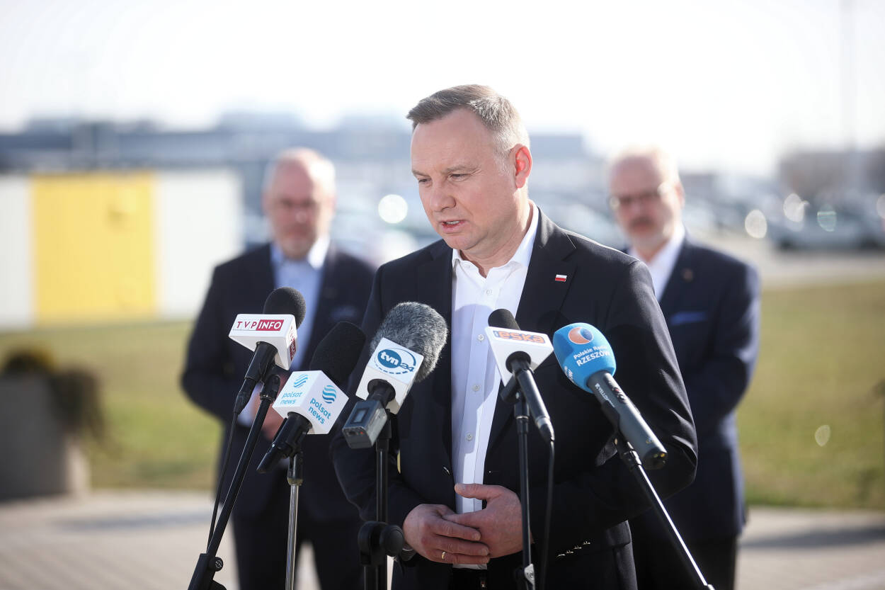 Andrzej Duda. Fot. PAP/Marcin Obara