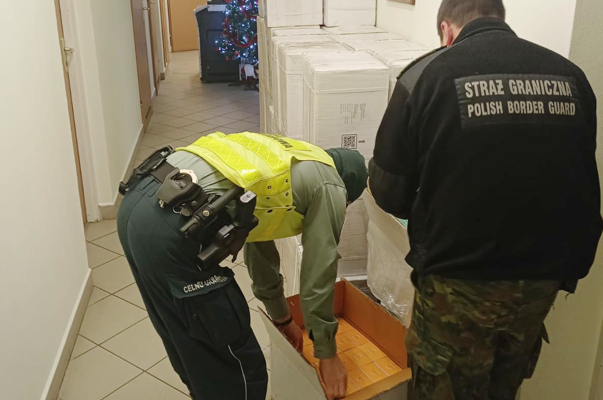 Przechwycone leki, Fot. KAS Podkarpacie