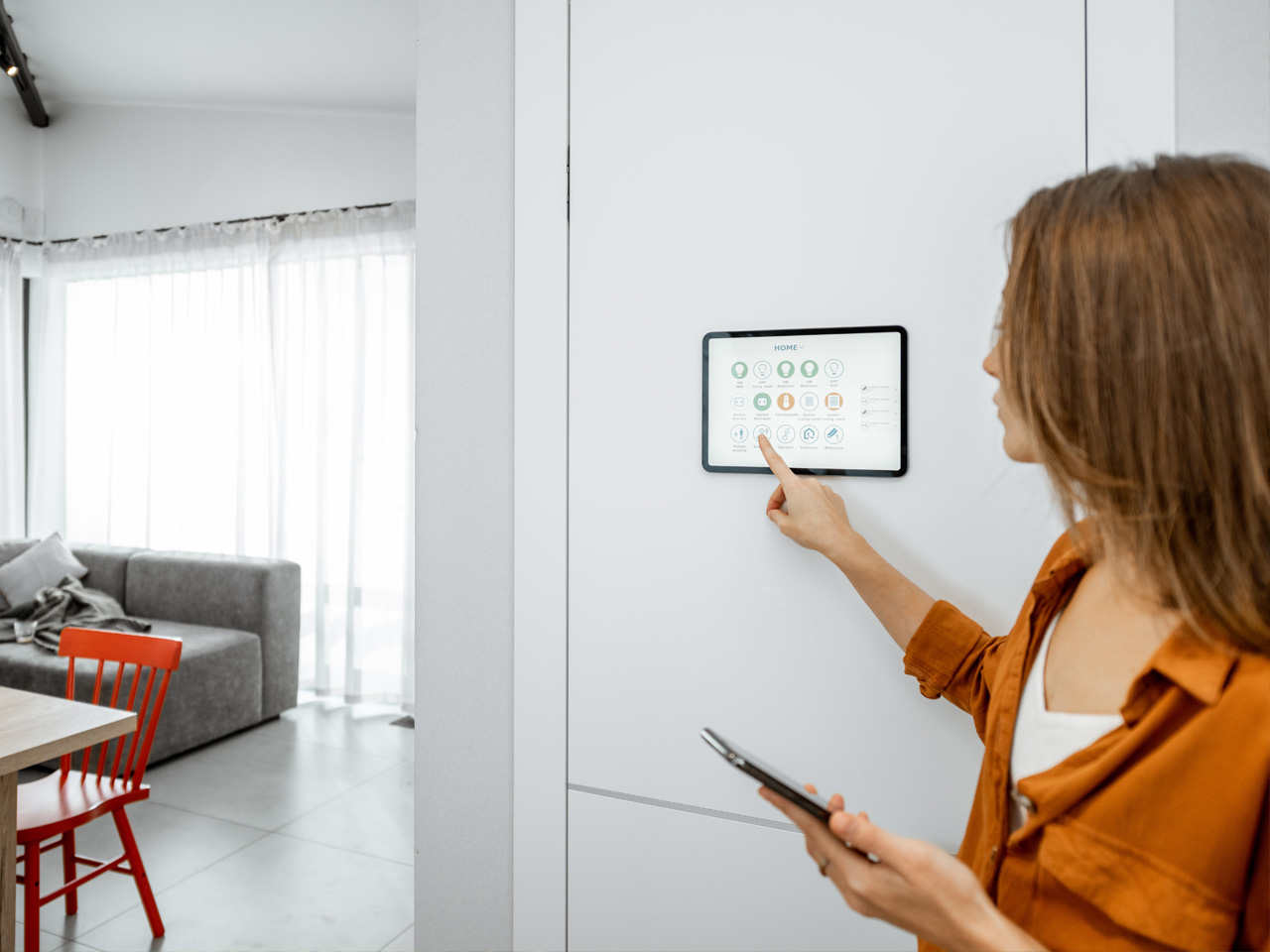 Mieszkanie z rozwiązaniem smart home