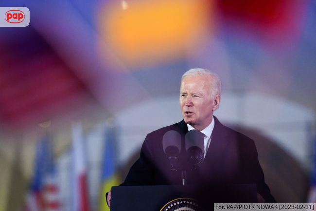 Joe Biden, fot. PAP/Piotr Nowak