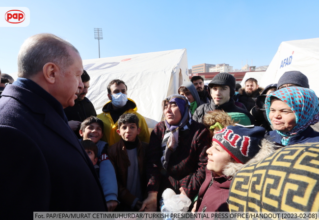 Fot. PAP/EPA/MURAT CETINMUHURDAR/