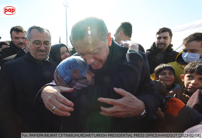 Fot. PAP/ EPA/MURAT CETINMUHURDAR