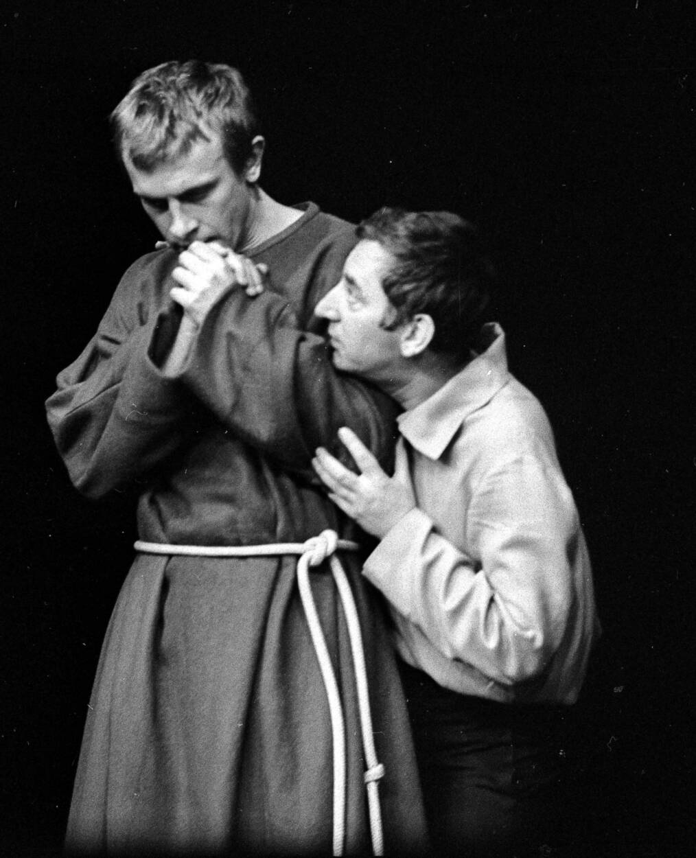 Próba generalna spektaklu "Dziady". Fot. Fot. PAP/CAF/Mariusz Szyperko