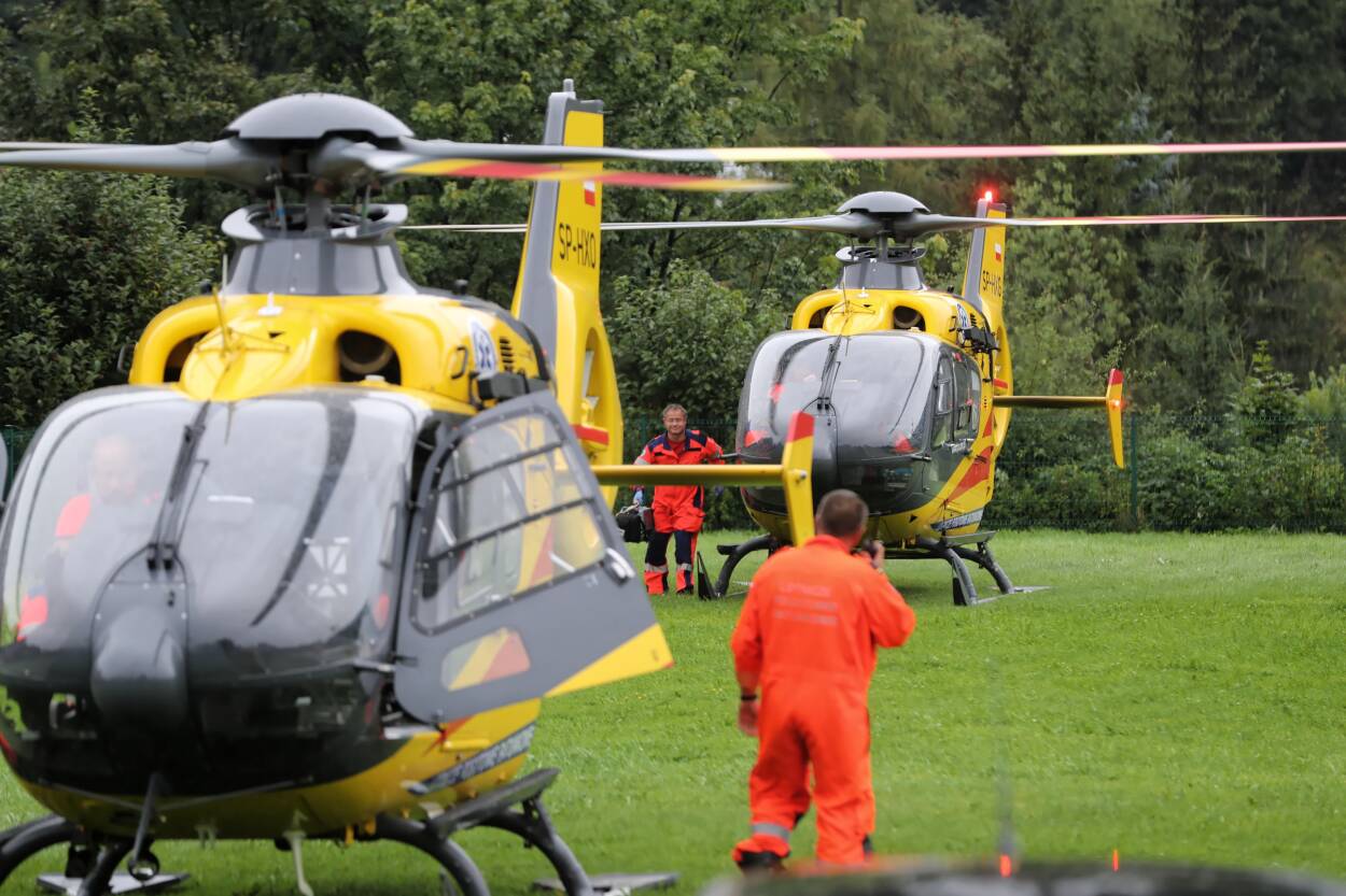 Ranni turyści, Fot. PAP/Grzegorz Momot