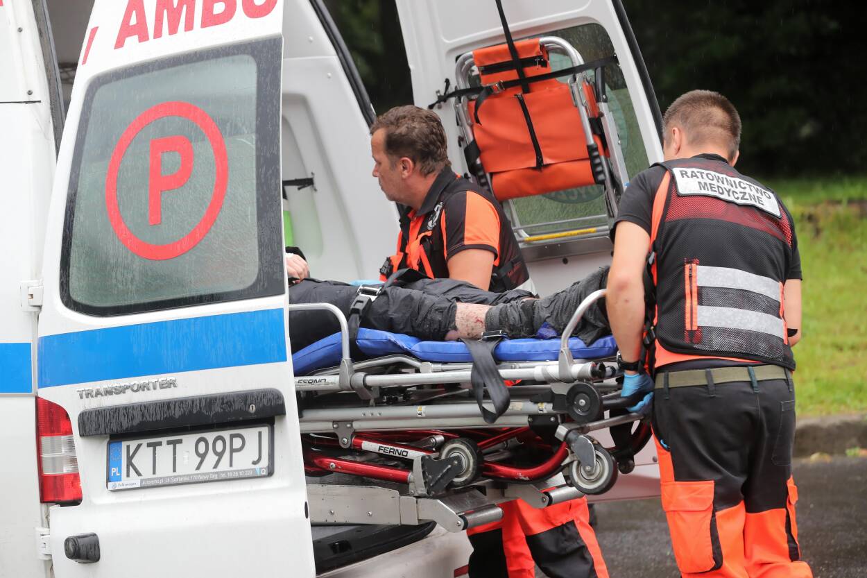 Ranni turyści, Fot. PAP/Grzegorz Momot