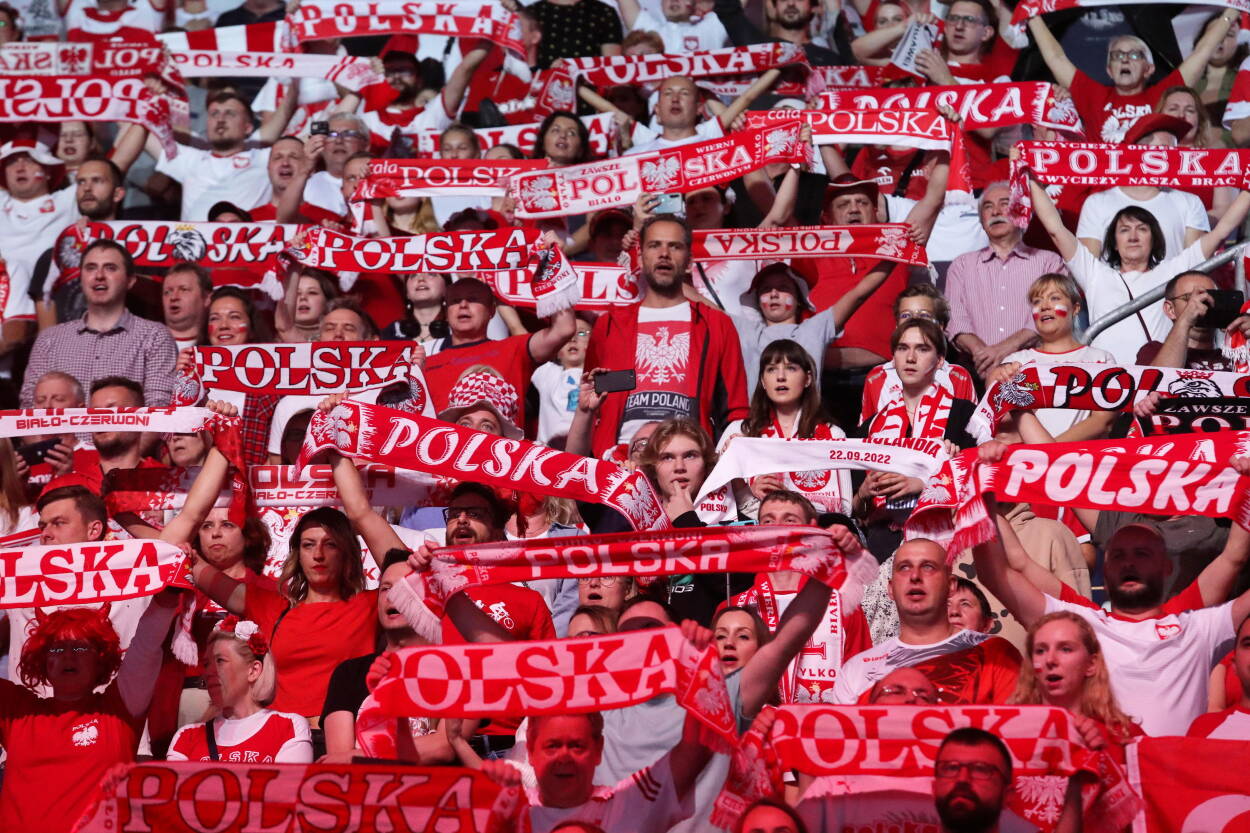 Polscy kibice. Fot. PAP/Roman Zawistowski