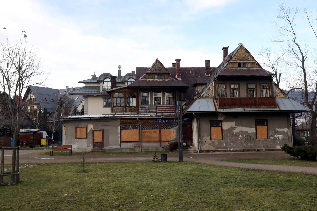 Budynek przeznaczony na Muzeum Taternictwa i Narciarstwa, Fot. PAP/Grzegorz Momot
