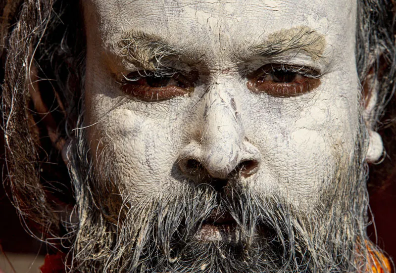 Nepal. Hinduskie święto Shivaratri czyli Wielka noc Śiwy Fot. PAP/ EPA/NARENDRA SHRESTHA 