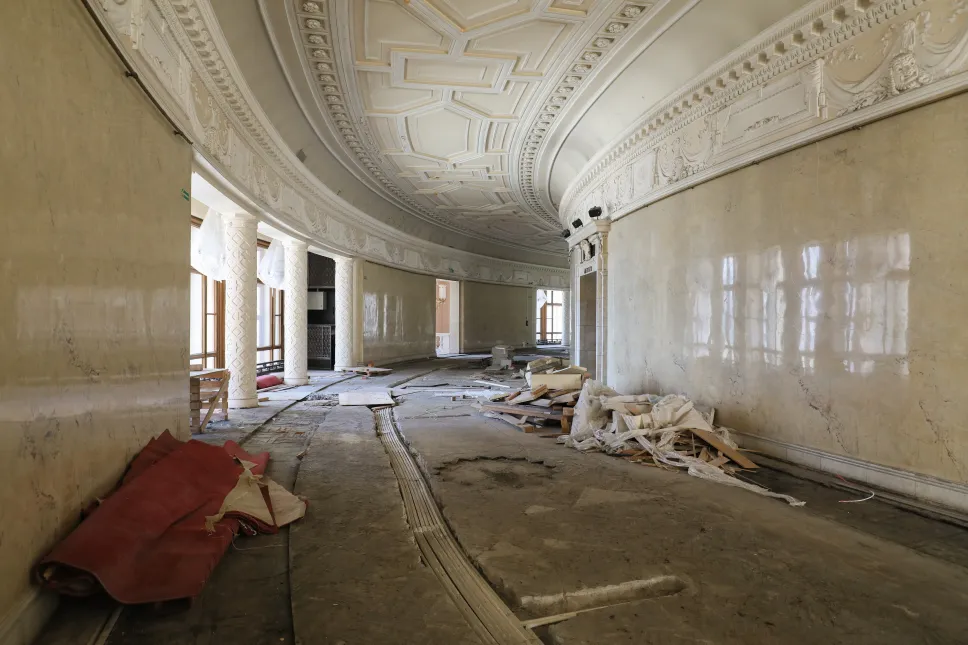 Warszawa, 09.11.2023. Sala Kongresowa w Pałacu Kultury i Nauki w Warszawie, fot. PAP/Paweł Supernak