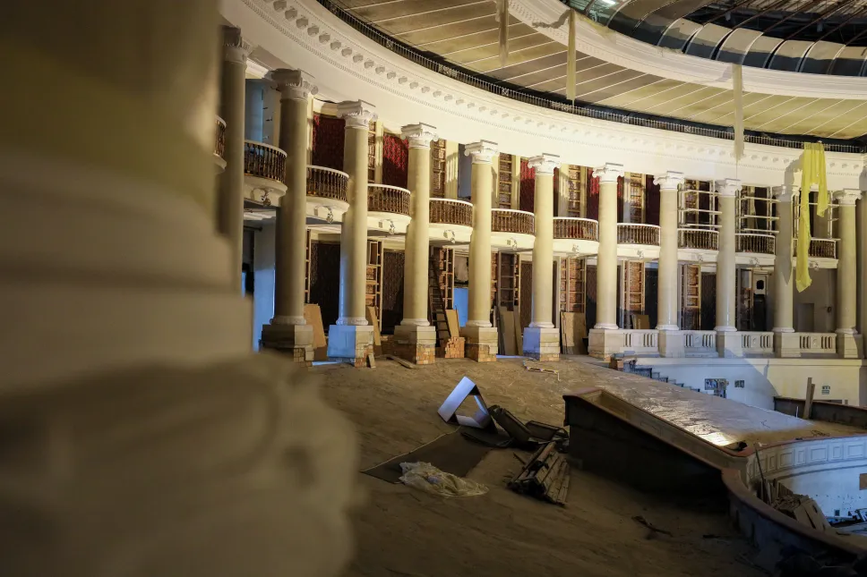 Warszawa, 09.11.2023. Sala Kongresowa w Pałacu Kultury i Nauki w Warszawie, fot. PAP/Paweł Supernak