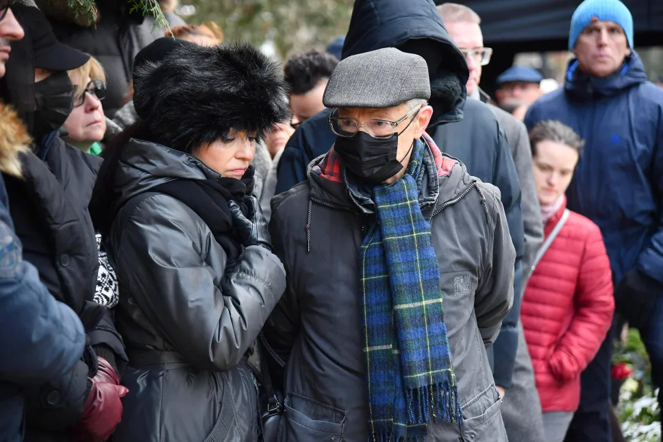 Pogrzeb Macieja Damieckiego. Fot. PAP/FOTON