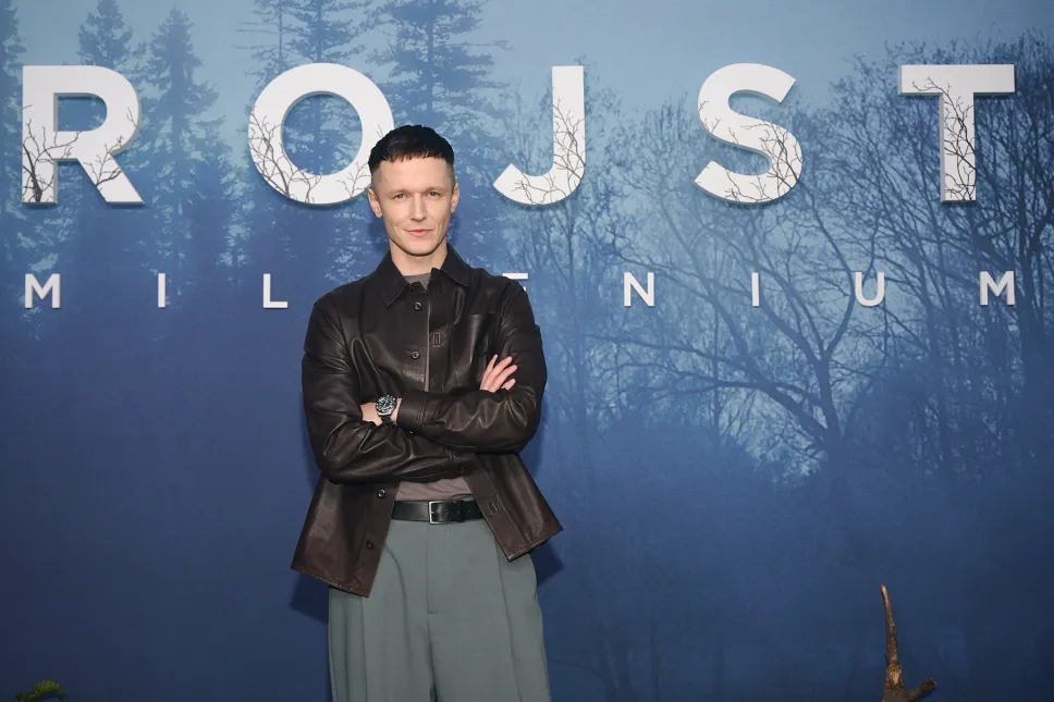 Filip Pławiak na przedpremierowym pokazie dwóch odcinków trzeciej i ostatniej części „Rojsta” – „Rojst Millenium”, fot. Netflix/MARCIN OLIVA SOTO