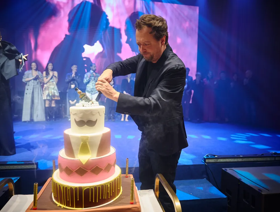 Jan Holoubek na przedpremierowym pokazie dwóch odcinków trzeciej i ostatniej części „Rojsta” – „Rojst Millenium”, fot. Netflix/MARCIN OLIVA SOTO