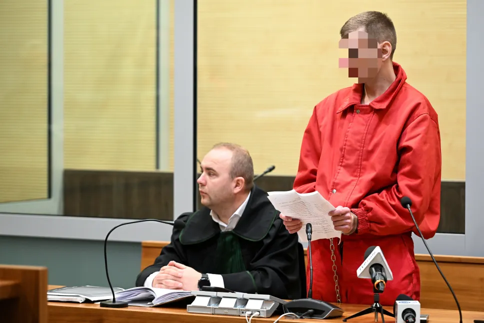 Proces Bartłomieja B. w Sądzie Okręgowym w Zamościu. Fot. PAP/Wojtek Jargiło