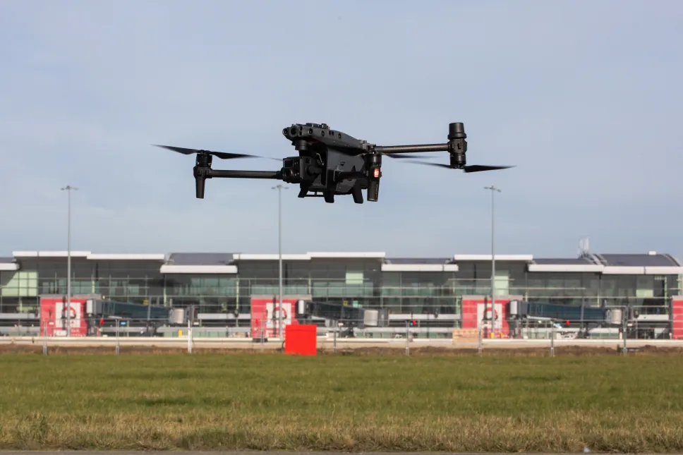  Ćwiczenia ratownicze NOKIA 25 na terenie Portu Lotniczego Wrocław. Fot. PAP/Krzysztof Ćwik