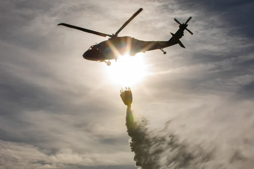  Ćwiczenia ratownicze NOKIA 25 na terenie Portu Lotniczego Wrocław. Fot. PAP/Krzysztof Ćwik