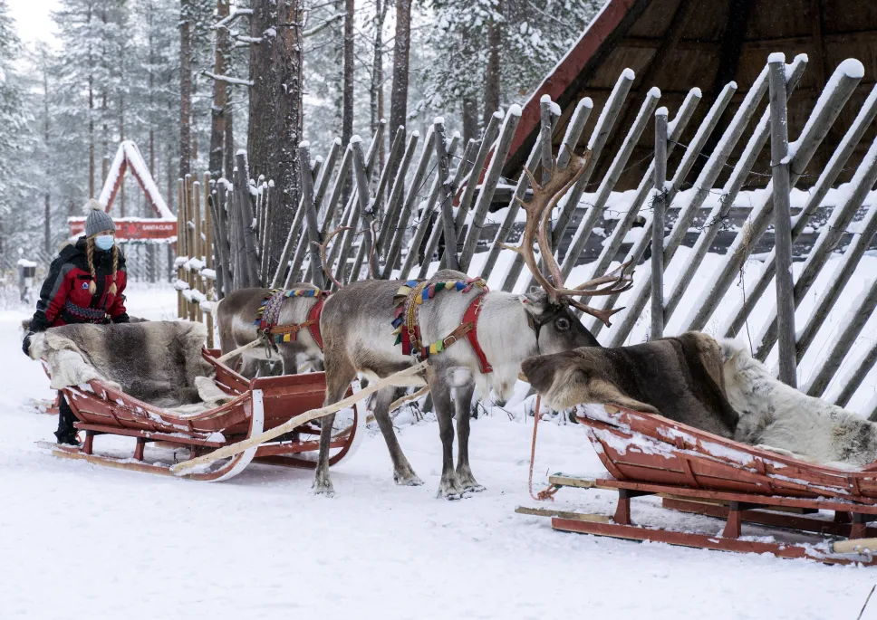 Wioska Świętego Mikołaja. Fot. EPA/KAISA SIREN