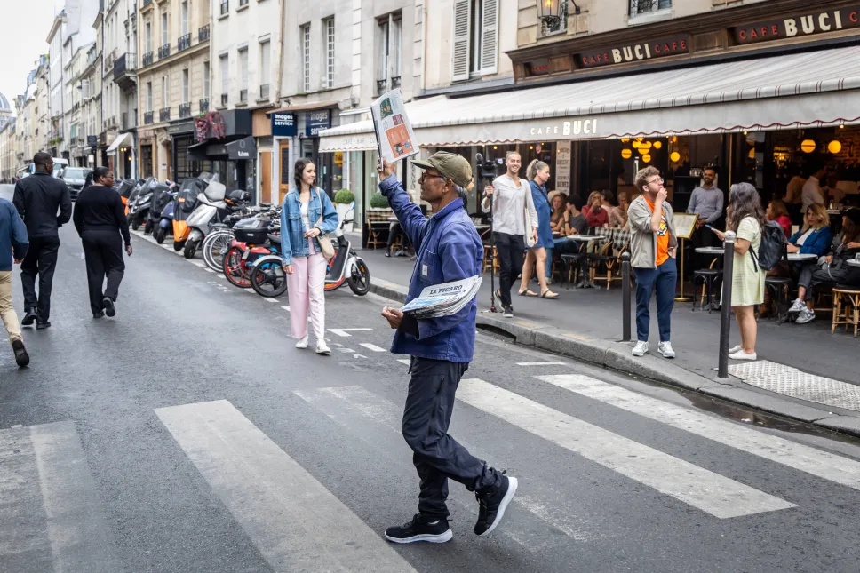 Ali Akbar. Fot. PAP/EPA/CHRISTOPHE PETIT TESSON