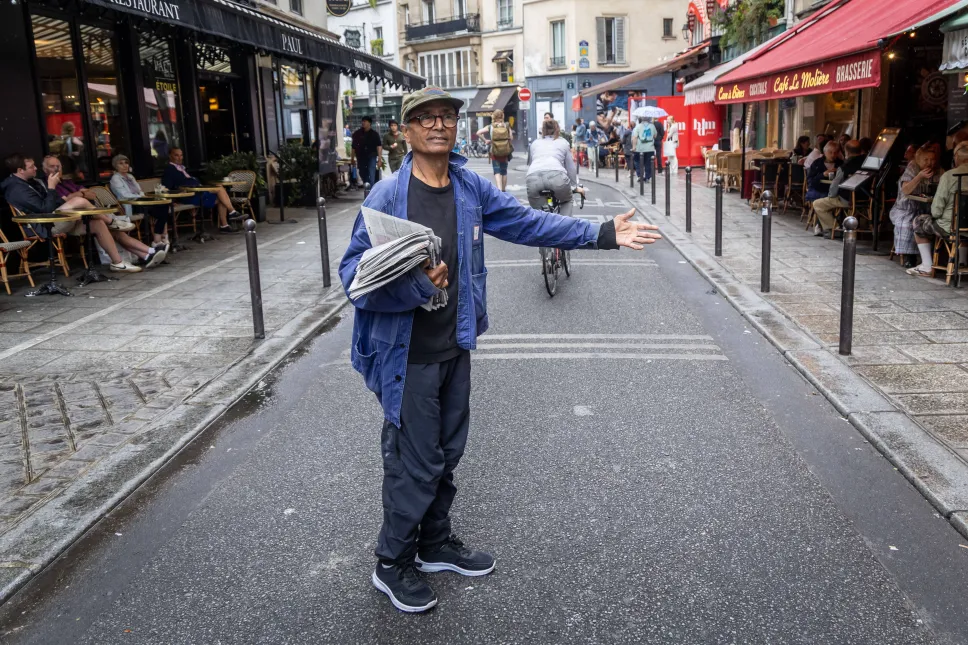 Ali Akbar. Fot. PAP/EPA/CHRISTOPHE PETIT TESSON