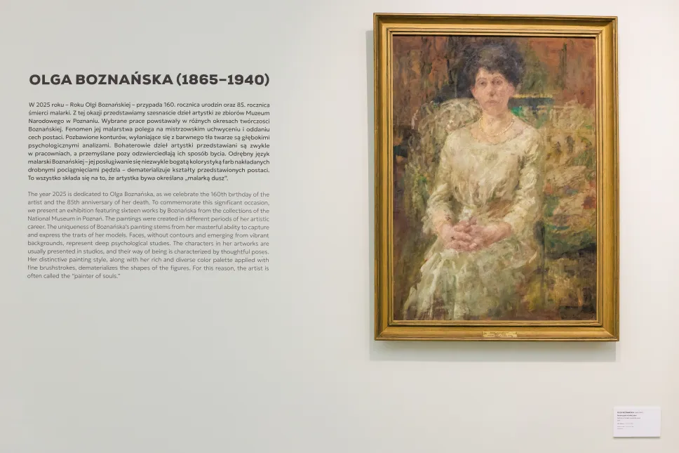 Prezentacja wystawy pt. "Poznańska Boznańska" w Muzeum Narodowym w Poznaniu. Fot. PAP/Marek Zakrzewski