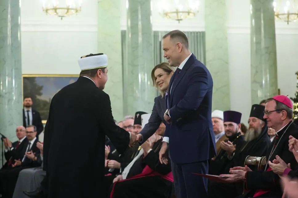 Prezydent RP: moim zobowiązaniem jest opieka nad wszystkimi obywatelami Rzeczpospolitej. Fot. PAP/Leszek Szymański. Fot. PAP/	Leszek Szymański