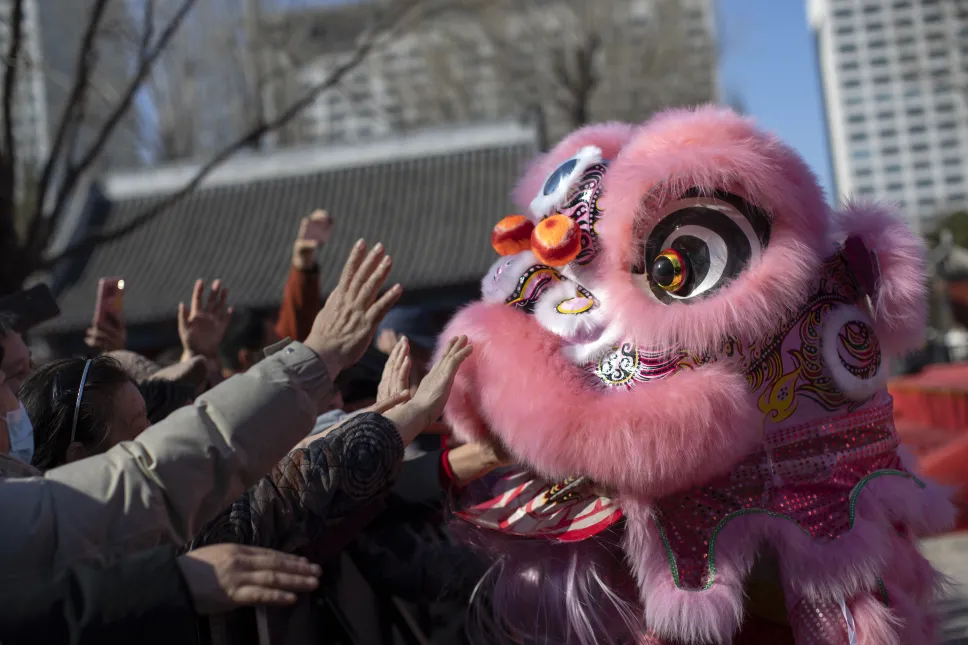Inauguracja Roku Ognistego Konia. Fot. PAP/EPA/ANDRES MARTINEZ CASARES 