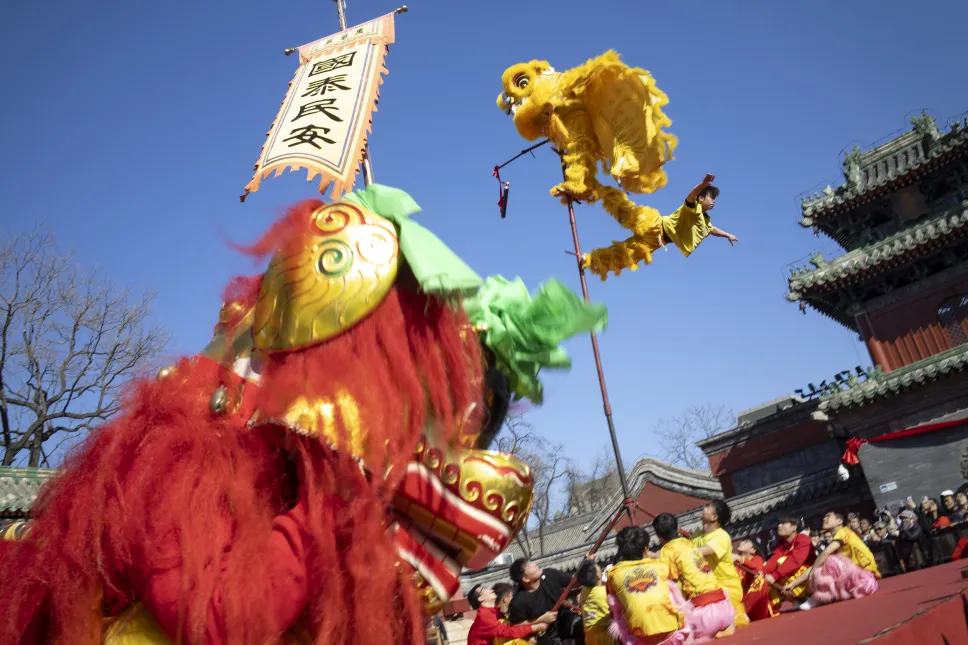 Inauguracja Roku Ognistego Konia. Fot. PAP/EPA/ANDRES MARTINEZ CASARES 