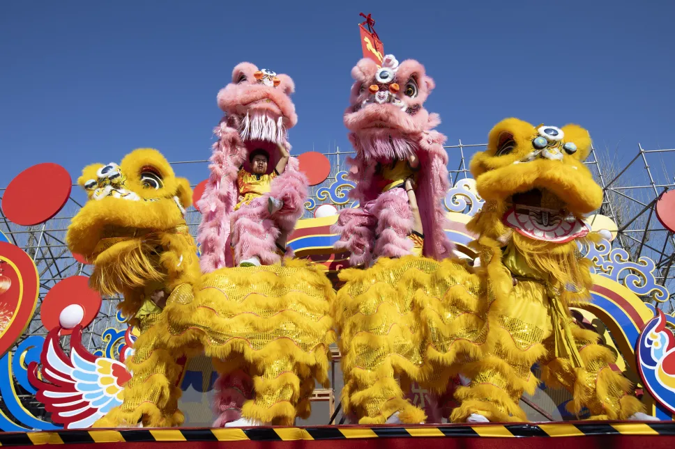 Inauguracja Roku Ognistego Konia. Fot. PAP/EPA/ANDRES MARTINEZ CASARES 