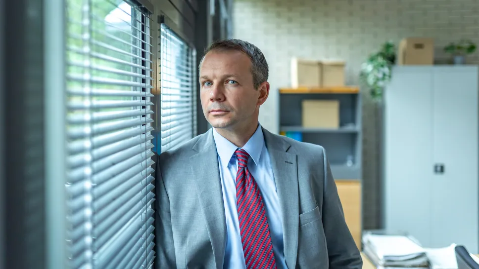 Kadr z serialu "Młode gliny". Fot. Materiały prasowe