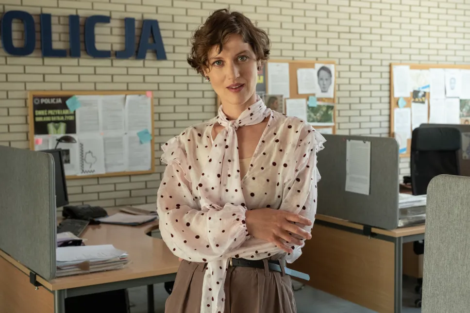 Kadr z serialu "Młode gliny". Fot. Materiały prasowe