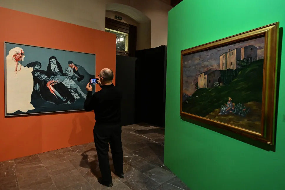 Otwarcie wystawy czasowej „Miłość” w Dawnym Pałacu Biskupów Krakowskich w Kielcach. Fot. PAP/Piotr Polak