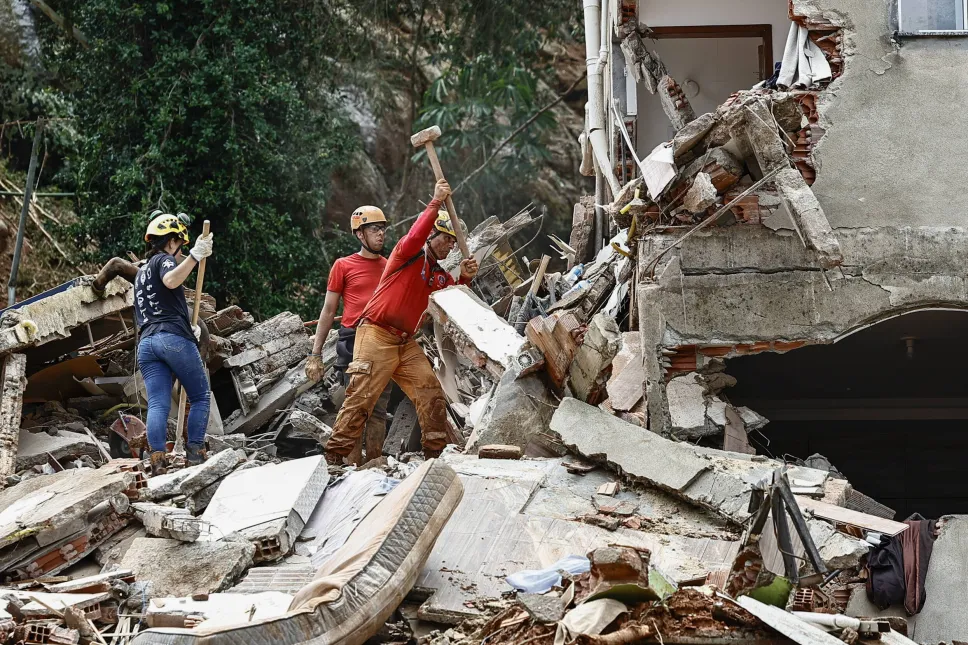 Zniszczenia po powodziach w Brazylii. Fot. PAP/EPA/Andre Coelho
