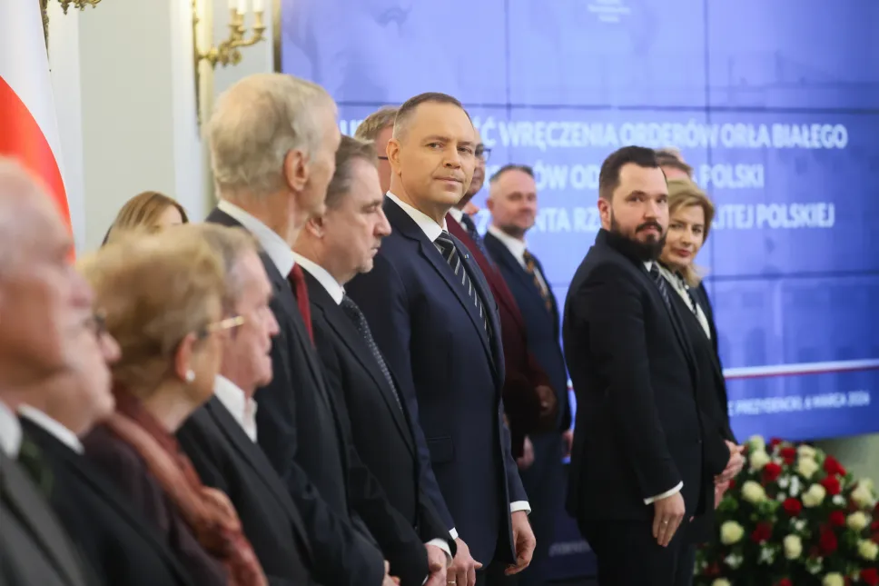 Uroczystości w Pałacu Prezydenckim Fot. PAP/Leszek Szymański