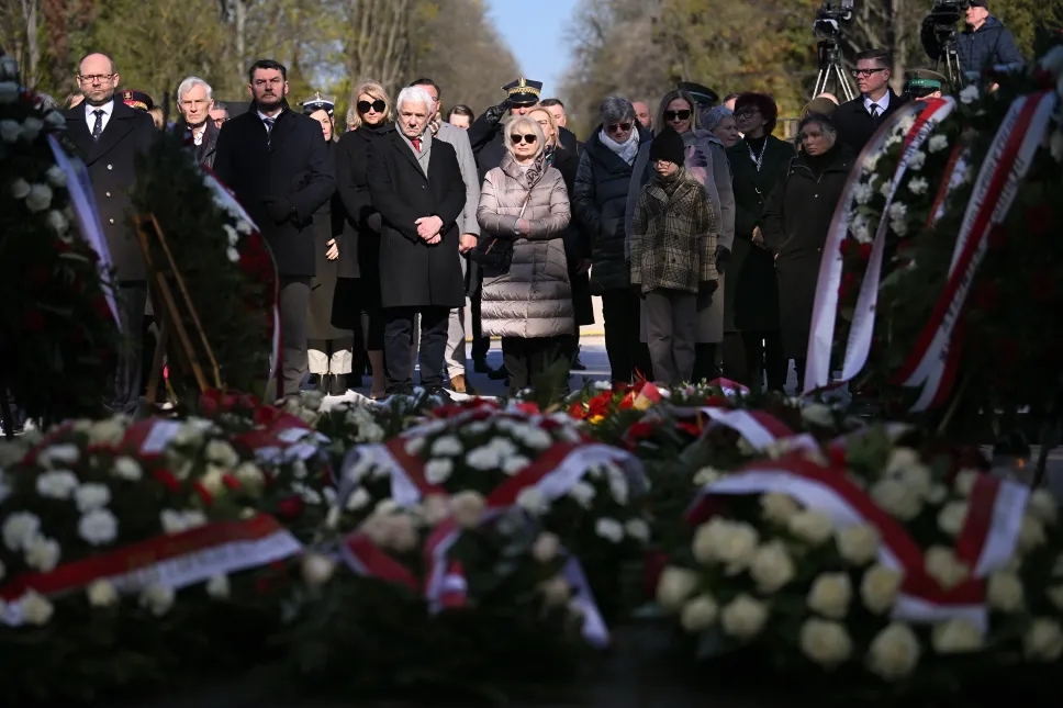 Obchody 16. rocznicy katastrofy smoleńskiej Fot. PAP/Marcin Obara