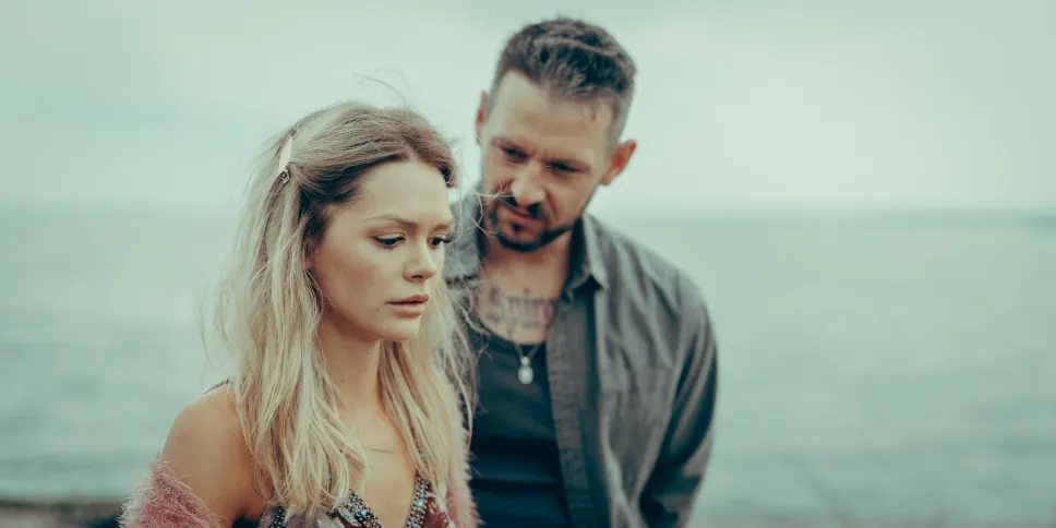 Kadr z serialu "Morfeusz" -  Józefina Siwko, Mateusz Kmiecik. Fot. Materiały prasowe