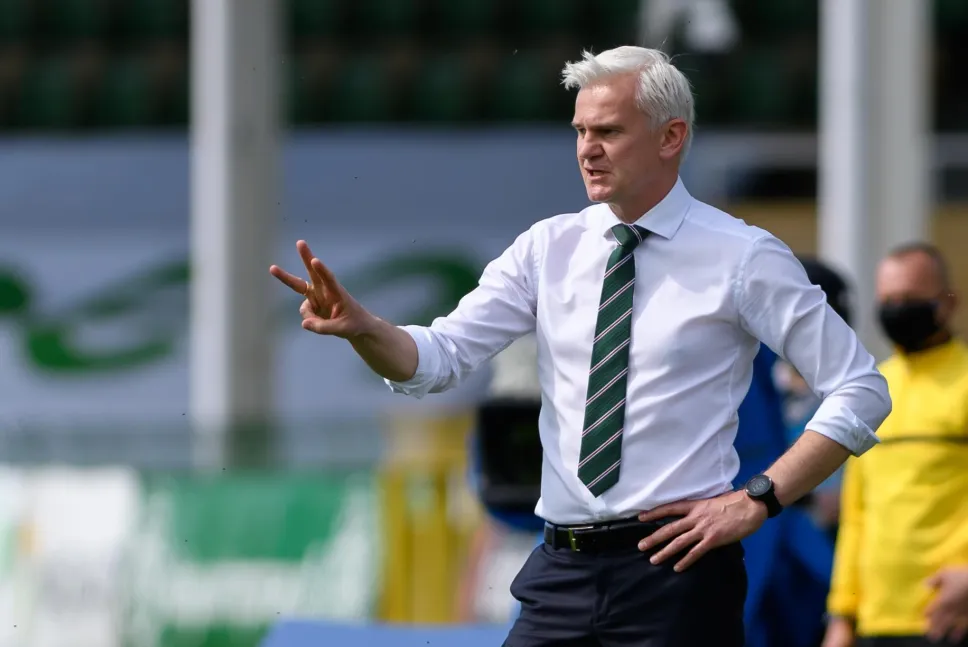 Jacek Magiera trenerem Śląska Wrocław. Fot. PAP/Maciej Kulczyński