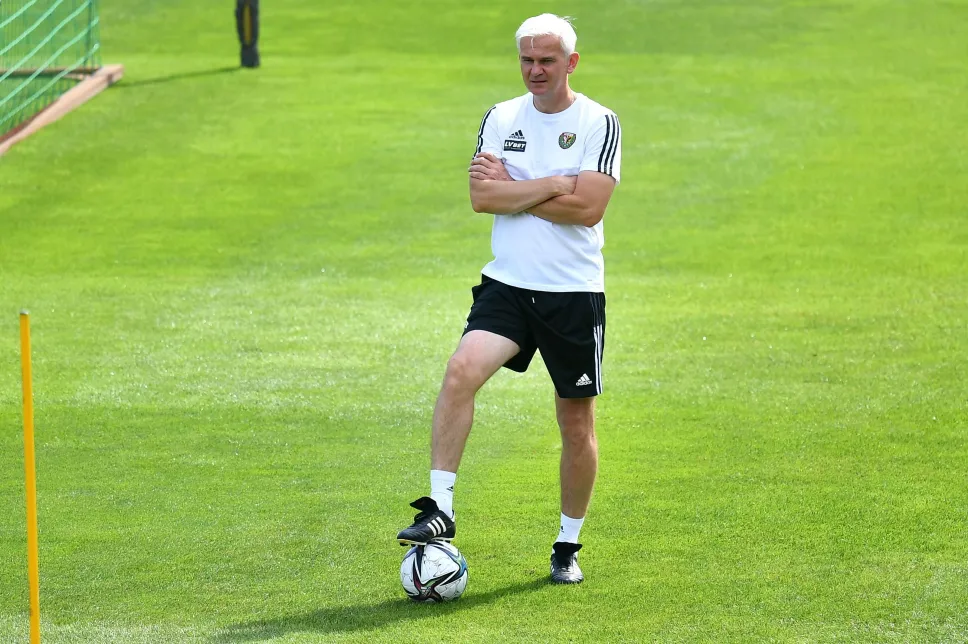 Jacek Magiera trenerem Śląska Wrocław. Fot. PAP/Jakub Kaczmarczyk