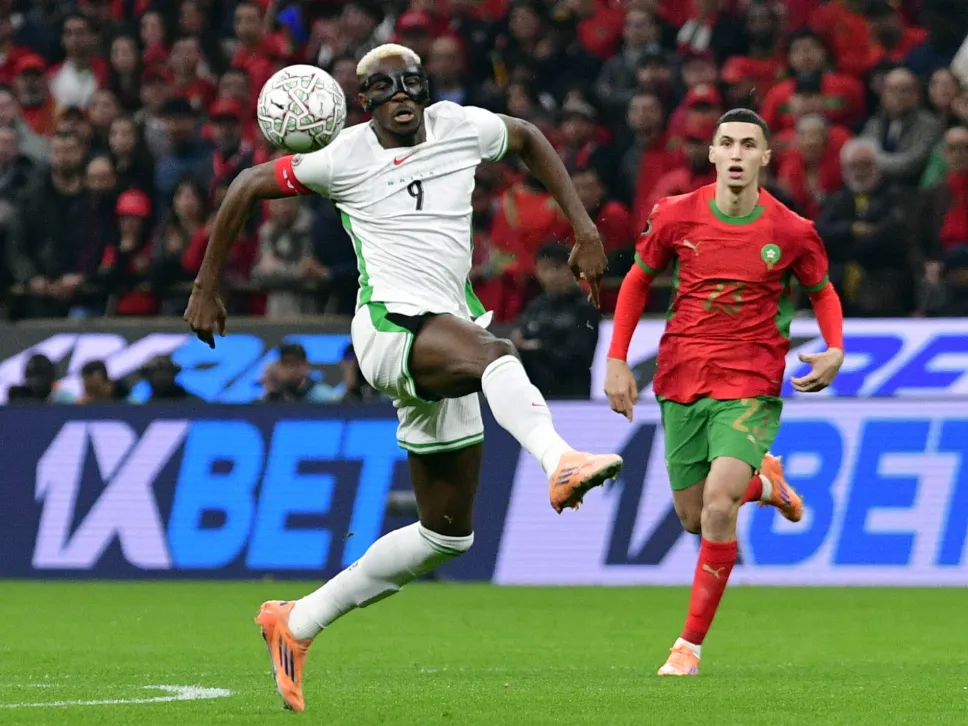 Victor Osimhen. Fot. PAP/EPA/JALAL MORCHIDI