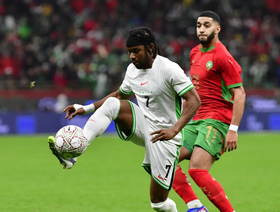 Ademola Lookman. Fot. PAP/EPA/JALAL MORCHIDI