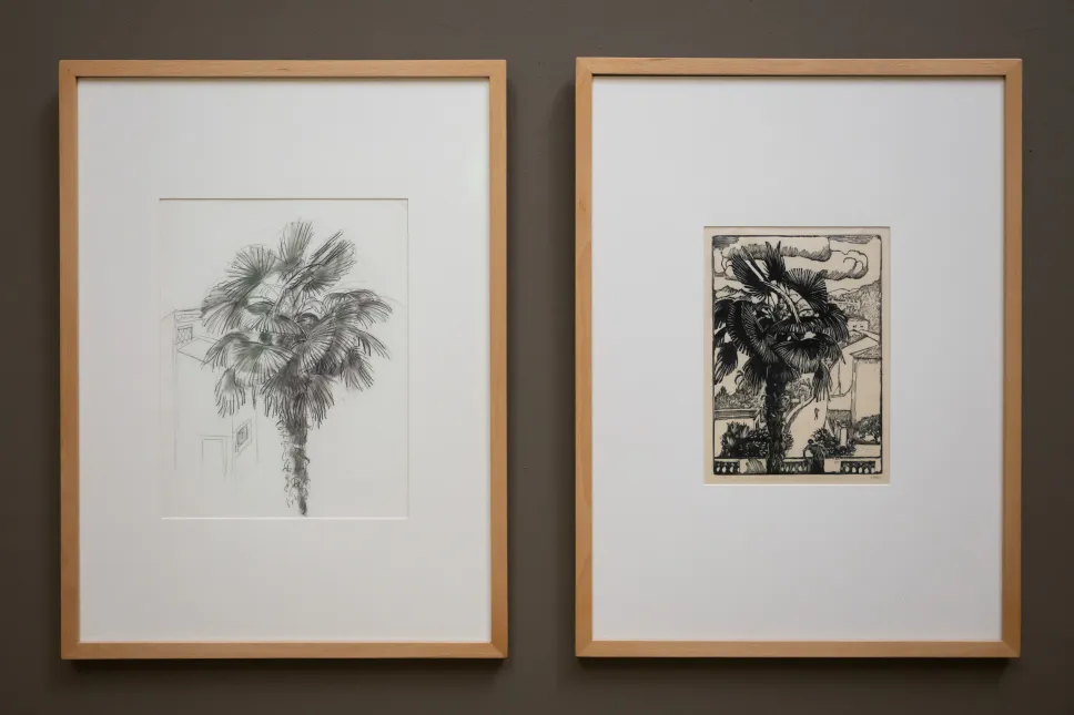 Pokaz „Wojciech Weiss. Nieznane grafiki i rysunki” otwiera cykl wydarzeń w Galerii Sztuki Polskiej zaplanowanych na wiosnę. Fot. PAP/Jakub Kaczmarczyk