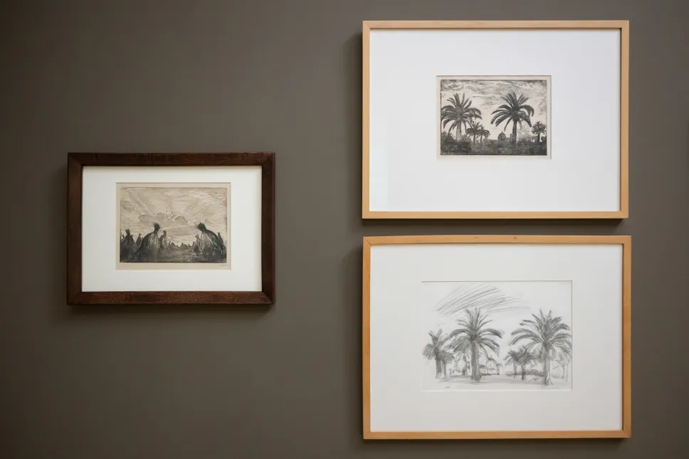 Pokaz „Wojciech Weiss. Nieznane grafiki i rysunki” otwiera cykl wydarzeń w Galerii Sztuki Polskiej zaplanowanych na wiosnę. Fot. PAP/Jakub Kaczmarczyk