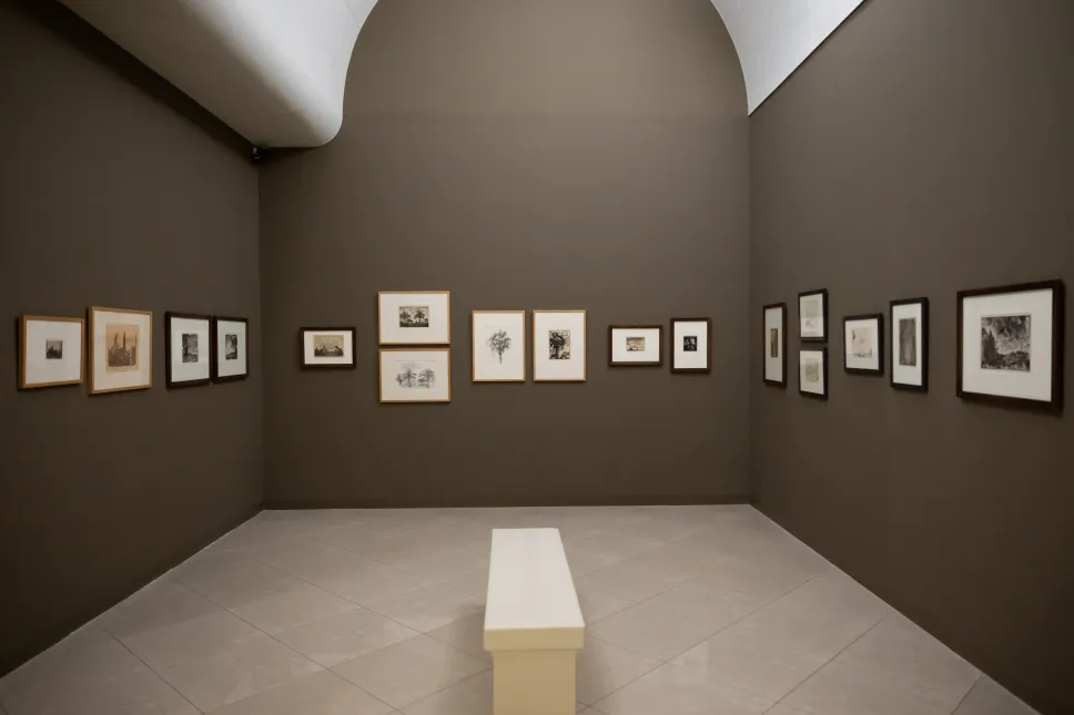 Pokaz „Wojciech Weiss. Nieznane grafiki i rysunki” otwiera cykl wydarzeń w Galerii Sztuki Polskiej zaplanowanych na wiosnę. Fot. PAP/Jakub Kaczmarczyk