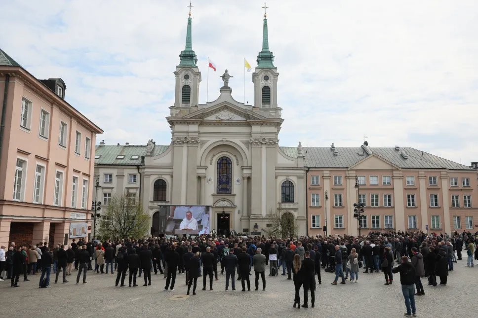 Pogrzeb Jacka Magiery. Fot. PAP/Radek Pietruszka