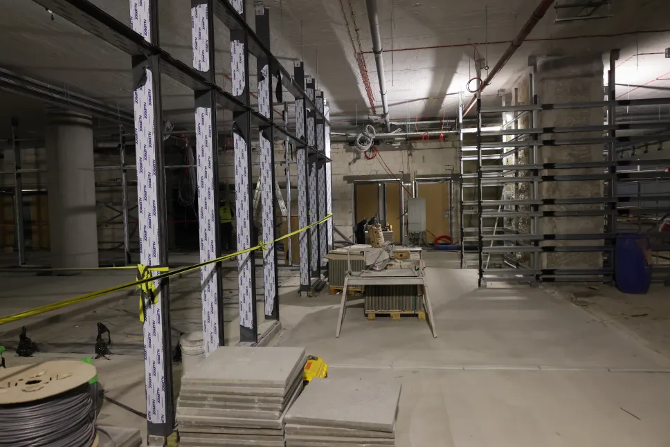 Budowa nowych stacji metra m2. Fot. PAP/Albert Zawada