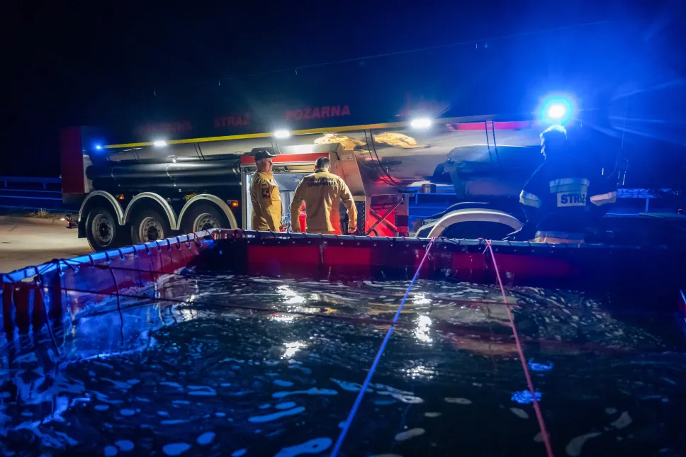 Pożar lasu na Lubelszczyźnie Fot. PAP/Wojtek Jargiło